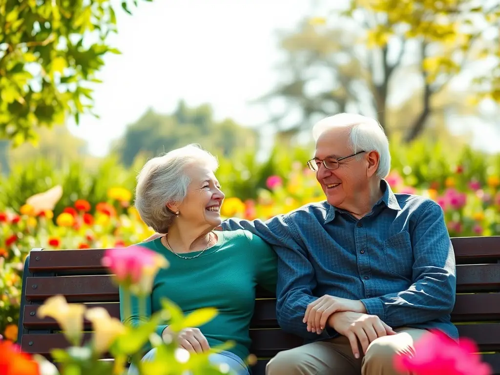 A serene image of a retired couple enjoying their time, symbolizing retirement planning.